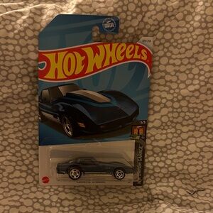 Hot Wheels Corvette Stingray Grand Sport Blue Die-Cast Car